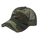 DECKY Vintage Mesh Caps Baseball Cap (Adjtable, Woodland + Chocolate)