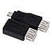 RIJER 5 Pin OTG Adapter Converter USB Male to Female for Computer Tablet Pc Mobile Phone 11 Pack