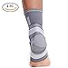 NeoTech Care Adjustable Ankle Support Brace (Gray, Size M, 1 Unit)