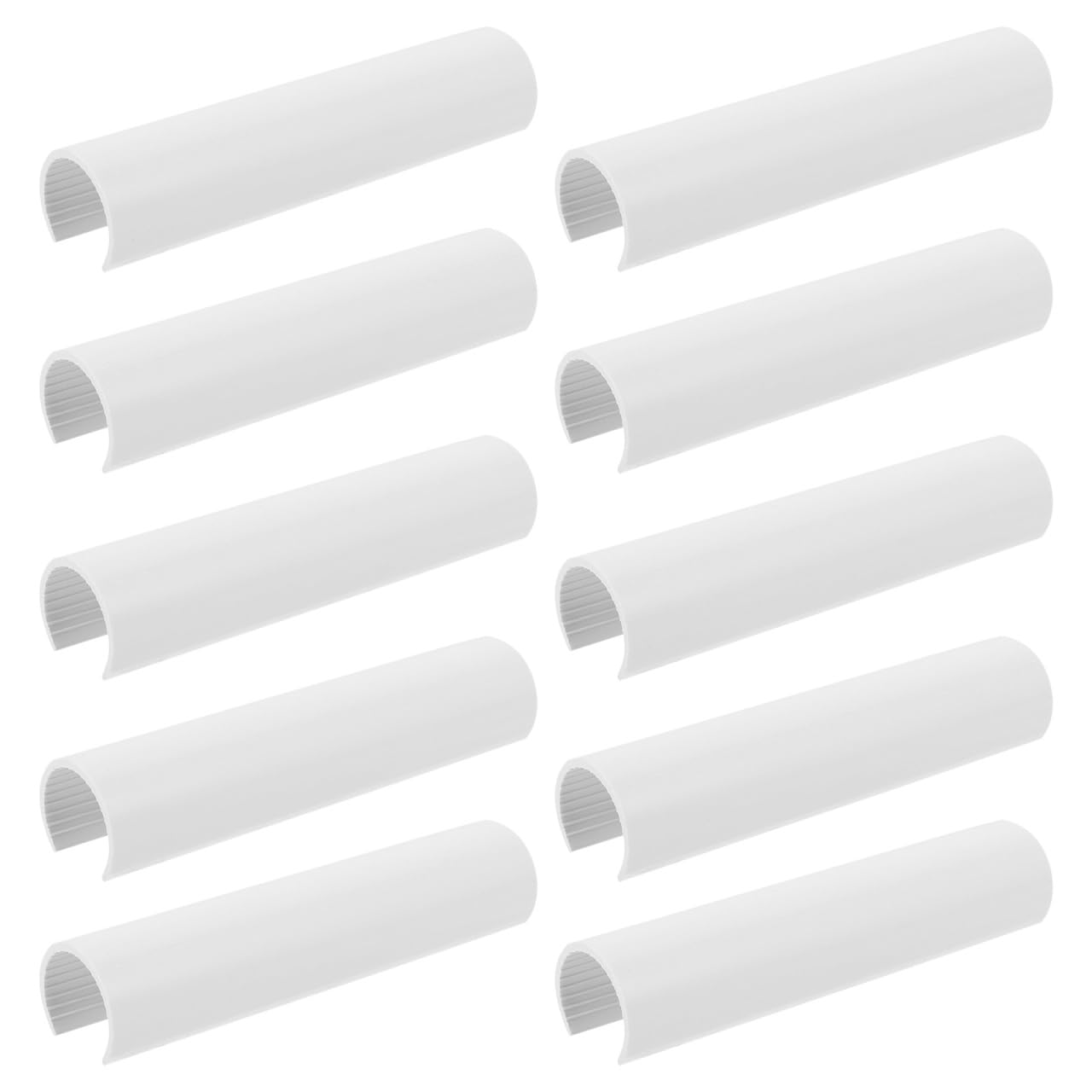 LALAFINA 10 Pcs Embroidery Frame Buckles Adjustable Plastic Cross Stitch Tube Clips for Cross Stitch Frame Fixing and Fabric Stabilizing