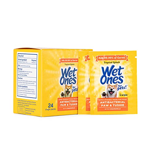 Cat Shampoo 100-Count Unscented Dog Wipes PH Balanced Paw Butt
