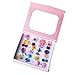 SWARKOL 24pcs Children Kids Little Girl Adjustable Jewelry Rings in Box, Girl Pretend Play and Dress Up Rings, Little Girls Gift, Valentine's Day Gift