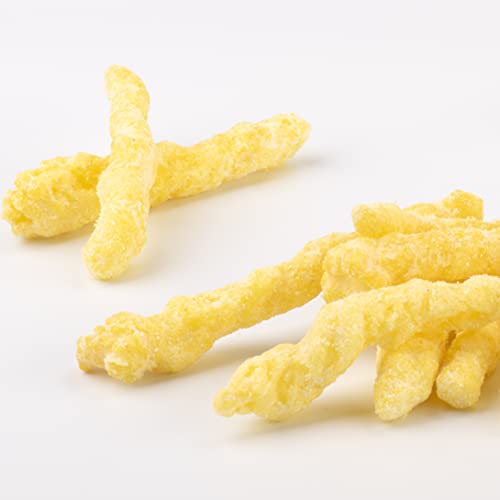 Perfection Snacks White Cheddar Parmesan Crunchy Curls, Gluten Free, 6