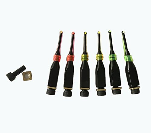BABYBOX 3pcs Archery Compound Bow Fiber Bow Sight Replacement pins 0.029'' diameters