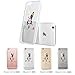 iPhone 6 Case, iPhone 6s Case ESR Mania Series Protective Case Bumper Case [Ultra Thin][Light Weight] [Scratch-Resistant]Clear Soft TPU Back Cover for 4.7 inches iPhone 6/6s(Monotroch Puppy)