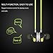 AOKII Wireless Earbuds Magnetic Bluetooth Headphones with Microphone for sports