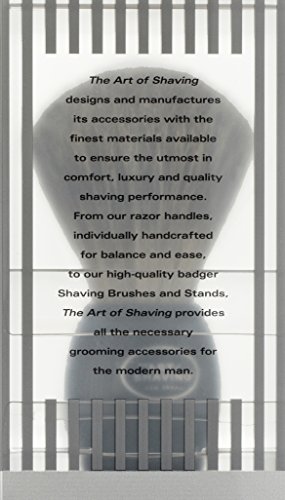 The Art of Shaving Pure Badger Shaving Brush, Black