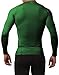 Defender New Men's Cool Compression Mock Shirts Tights Quick Dry Football GN_L