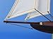 Hampton Nautical Newport Sloop Sailboat, 17