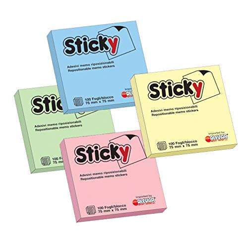 Sticky Green 75x75 mm Conf. 12 pcs.