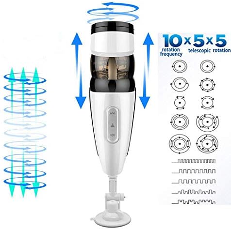 5Vibration Mode Male Ma&stürbator Automatic Male Piston Ma&stürbation Toy USB Rechargeable Adult for Men T Shirt