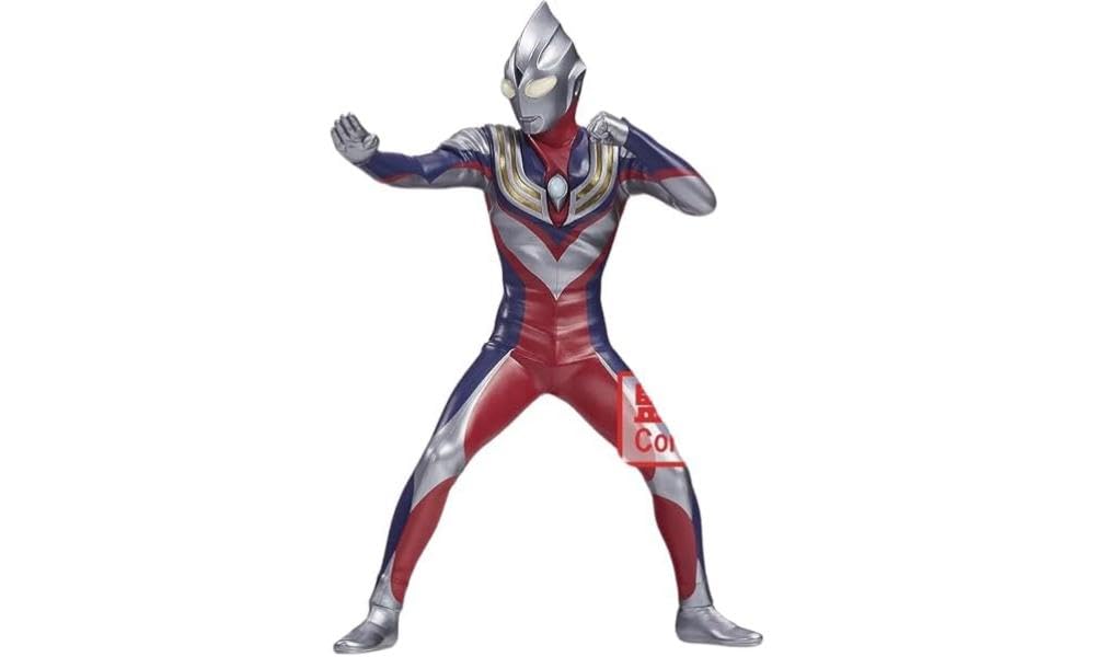 Banpresto - Ultraman Tiga Hero's Brave Statue Figure - Ultraman Tiga - Day & Night Special (ver.A)