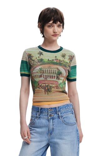 Desigual TS_Africa, 4034 Green Adventure, S