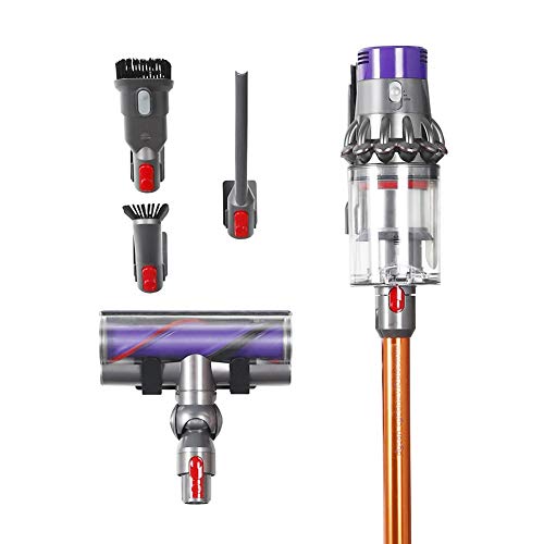 BUBM Vacuum Cleaner Accessory Holders Wall Mounted,Self-Adhesive Attachment Station for Dyson Handheld V6 V7 V8 V10 DC30 DC31 DC34 DC35 DC59 Cordless Vacuum Cleaners, Black - Thumbnail 2