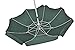 8 ft Solar Guard Deluxe Dual Canopy Beach Umbrella UPF 150+ Ultra Cool - Heavy Duty Wind / Water Resistant