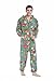 XMASCOMING Women's & Men's Hooded Fleece Onesie Pajamas Merry Xmas Size US XL