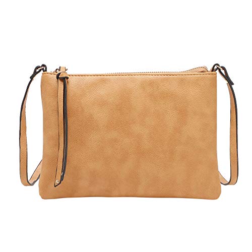 image for Clearance Sale! ZOMUSAR Women's PU Leather Pure Color Wristlet Clutch 