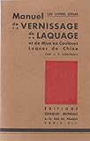 Image de Manuel de vernissage de laque et de mise en couleur de laque de chine.