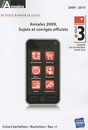 Annales ATOUT + 3, concours 2009