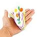 Joykith Stress Reliever Rainbow Cake Squishies Scented Jumbo Super Slow Rising Squishies Kids Toy Easter gifts