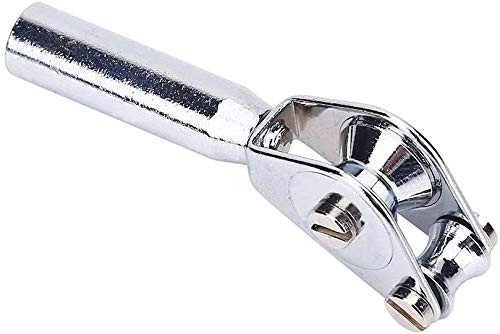 ANCLLO Fishing Rod Tip, Roller Rod Tip Guide Stainless Steel Fishing Trolling Tackle Accessory For Sea Boat Fishing Trolling - Size: 5.5cm x 7mm