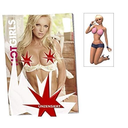 Orion Hot Girls Pin Up Kalender 2019 DIN A3, Erotikmagnet Üppiger Busen
