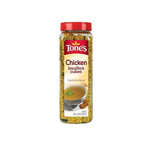 Tone's Bouillon Cubes, Chicken, 32 Ounce (Pack of 3)