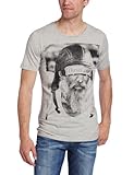 Diesel Men's T-Shave RS Graphic T-Shirt,  Heather/Grey, Medium