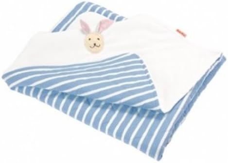 Kathe Kruse 89207 Organic Babydecke Ringel Bleu Amazon De Spielzeug
