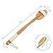 Body Brush Dry Skin Brushing - for Bath or Shower Bamboo Long Handle Back Brush Clean Exfoliating and Cellulite