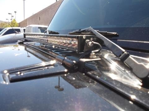 Cowl Hood Hinge Light Bar Mount for 07-14 Jeep Wranglers