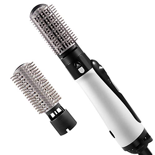 One Step Hair Dryer and Volumizer - 2 in 1 Blow Dryer Hot Air Brush Hair Styling Tool - Ceramic Negative Ion Technology - Anti-Scald and Auto Shutoff Safety Feature