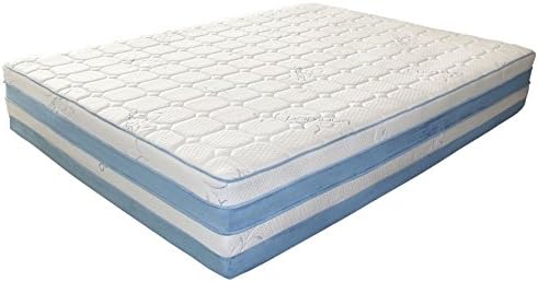 EzoBed "Bamboo" Memory Foam Mattress 12-inch Height Gel-Infused Medium-Firm CertiPUR-US Certified Foam for Pain Relief - Twin Extra Long 38" x 80" - With Free Pillow