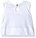Burt's Bees Baby Girls' Organic Sleeveless Tee and Capri Legging, Cloud, 0-3 Months