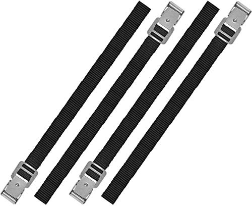 Tension Belt For Bicycle Carrier, Mounting Straps, 40 cm, Pack of 4