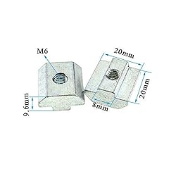 Odinest T Nuts Tee Sliding Slot Nuts 40 Series M6