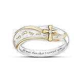 Bradford Exchange Ring: Footprints in The Sand