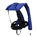 Inflatable Life Jacket Life Vest for Adult Manual (Blue)