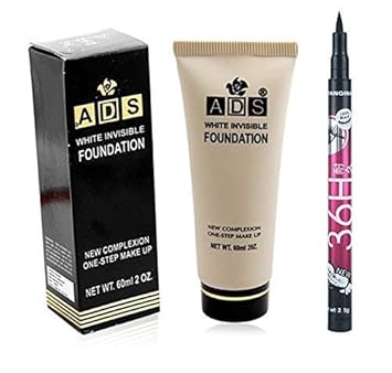 ADS Foundation with Sketch Pen Eyeliner