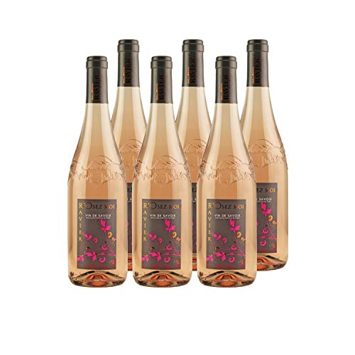 Vin de Savoie R'Osez moi Rosé 2020 - Philippe et Sylvain Ravier - Vin AOC Rosé de Savoie - Bugey - Lot de 6x75cl…