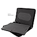 rooCASE Asus MeMO Pad 10: Executive Leather Portfolio Case (Black)