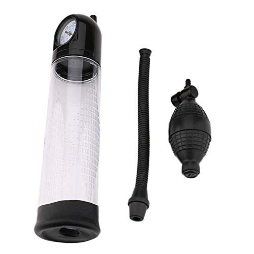 FUYKIN tshirt Unisex 6.5cm Manual P-Enis pùmps Men Erection Assisting Device P-Enis En Large Ment pùmp Vacuum with Manometer Male D-ick Care Bomba Peniana,Style 2