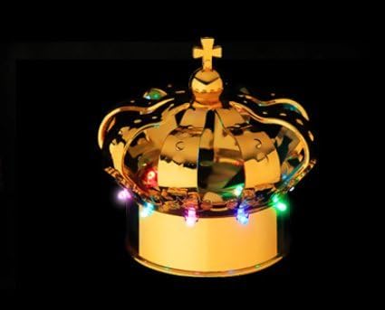 SLONG LIGHT LED Champagne Bottle Crown Head LED Table Lamp Wine Stopper Color Change Flash Light in Nightclub, Bar at Night Life Party (RGB Color)