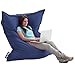 The Original Big Joe Bean Bag | Slips Easily Under a Bed or Behind a Sofa for Storage (Sapphire)