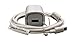 Apple iPhone 7 7 Plus 6 6S 6+ 6S+ SE 5 5S New Lightning Rapid Travel Wall Home Charger - 5 Foot 8 Pin Cable 5v / 2.1 Amp MFI Ceritified - White - Red LED