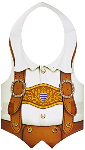 Beistle 66860 Packaged Plastic Oktoberfest Vest - //coolthings.us