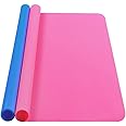 Silicone Mat, IKOCO 15.7"x 11.8" Clay Resin Art Mat for Playdoh A3 Large Nonstick Silicone Craft Sheet for Playdough Epoxy Re
