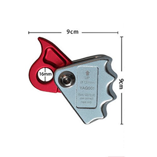 INLAR Climbing Rope Grab, 15KN Safety Rope Grab Buckle SelfLocking