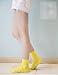 Wish Island Women's 5 Packs Cotton Crew Socks (Yellow Rubber Duck)