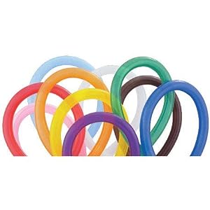 Image of Standard Assortment, best quality 260Q Latex Twisty Balloonï¼Œmagic balloonï¼Œlong balloonï¼Œ 250 ct